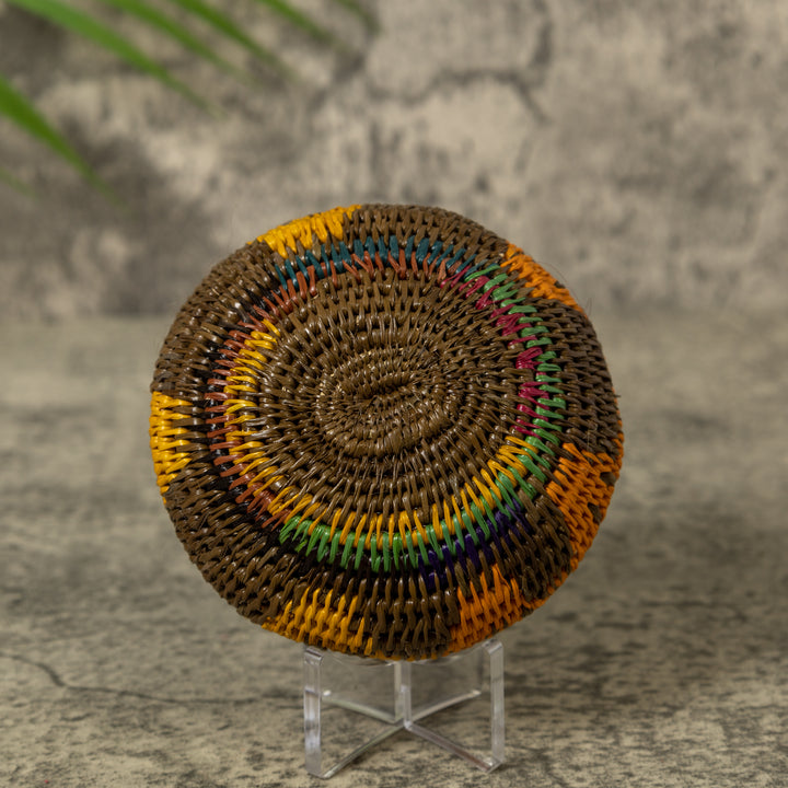Small Owl Bird Rainforest Basket