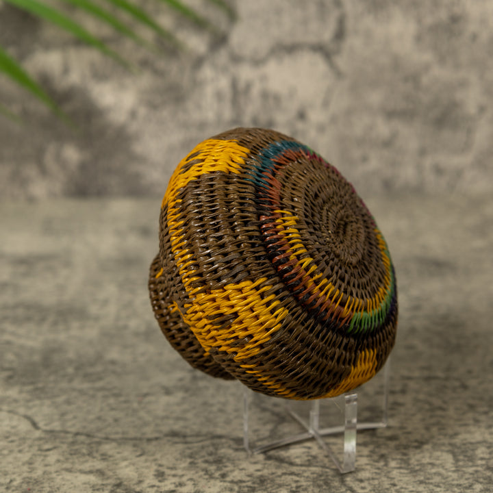 Small Owl Bird Rainforest Basket