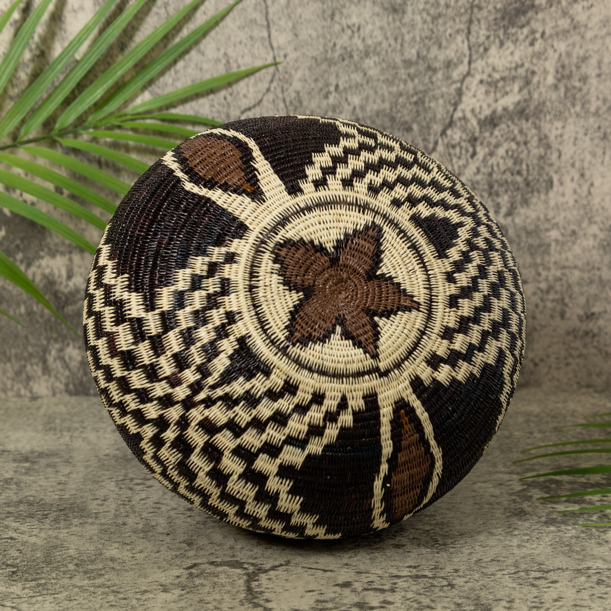 Checkerboard Rainforest Basket