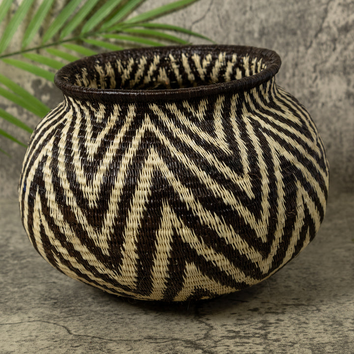 ZigZag Rainforest Basket