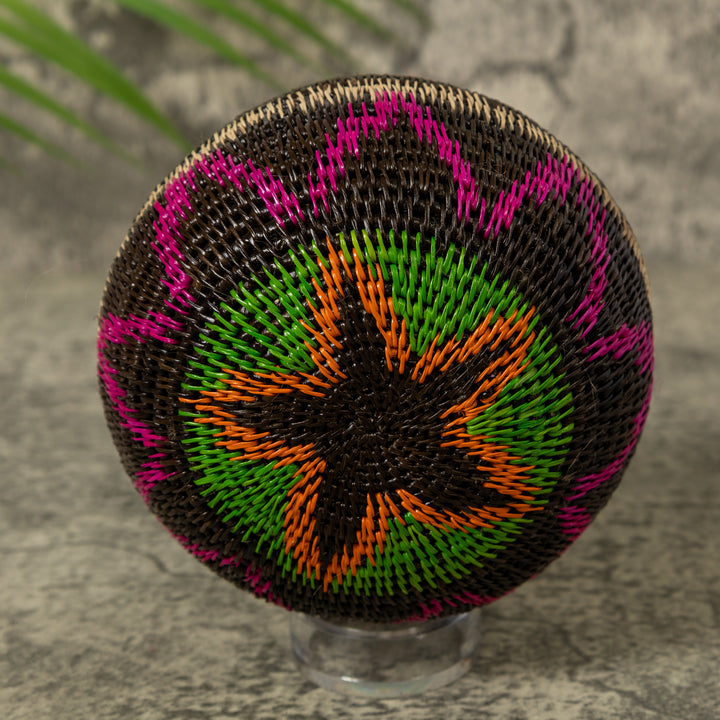 Purple Gold Night Star Rainforest Basket
