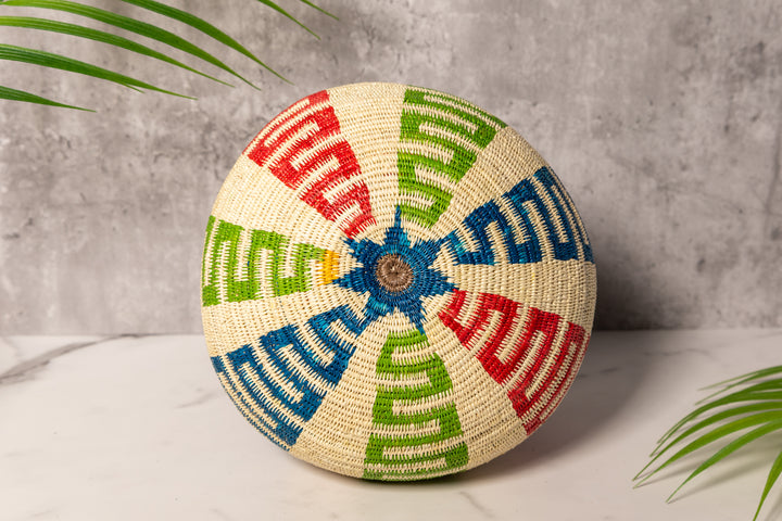 Rainbow Snakes Rainforest Basket