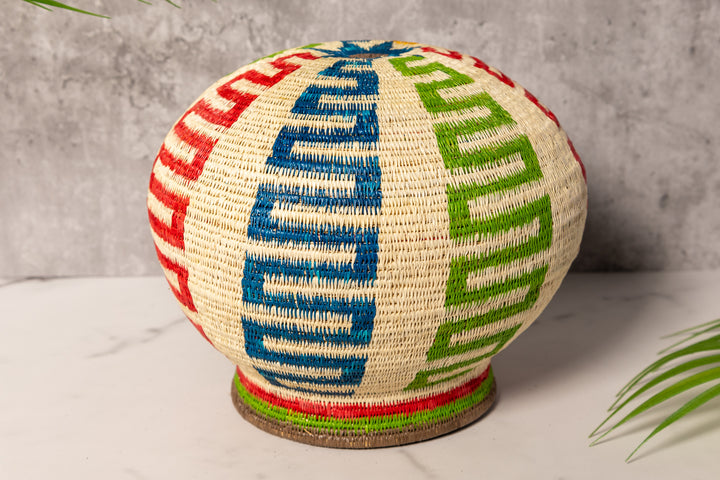 Rainbow Snakes Rainforest Basket