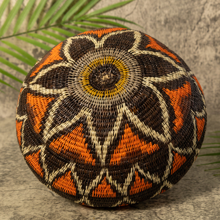 Orange Fish Net Rainforest Basket