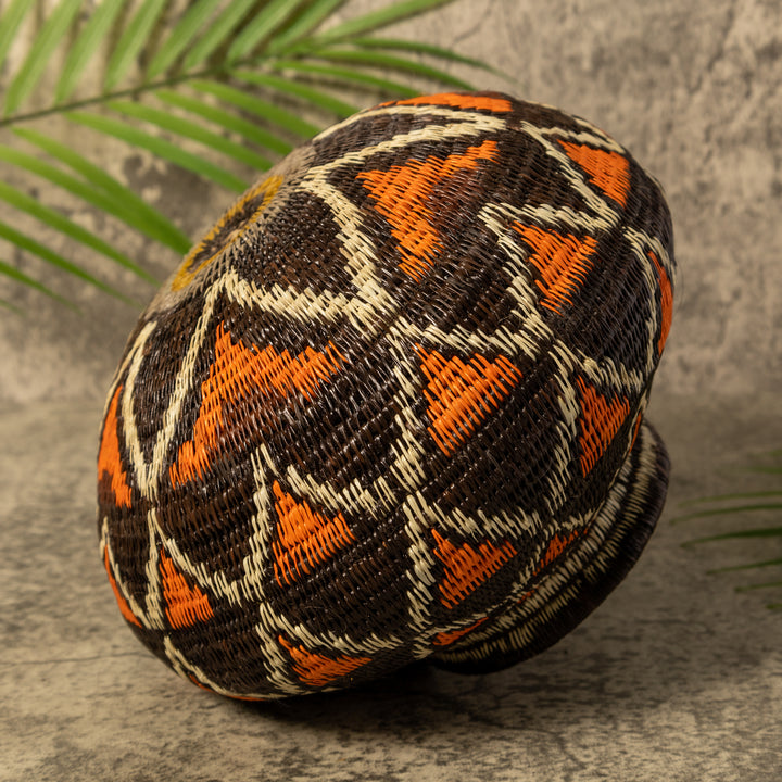 Orange Fish Net Rainforest Basket