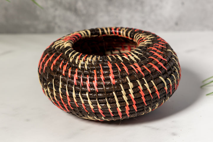 Halloween Woven Basket With Top