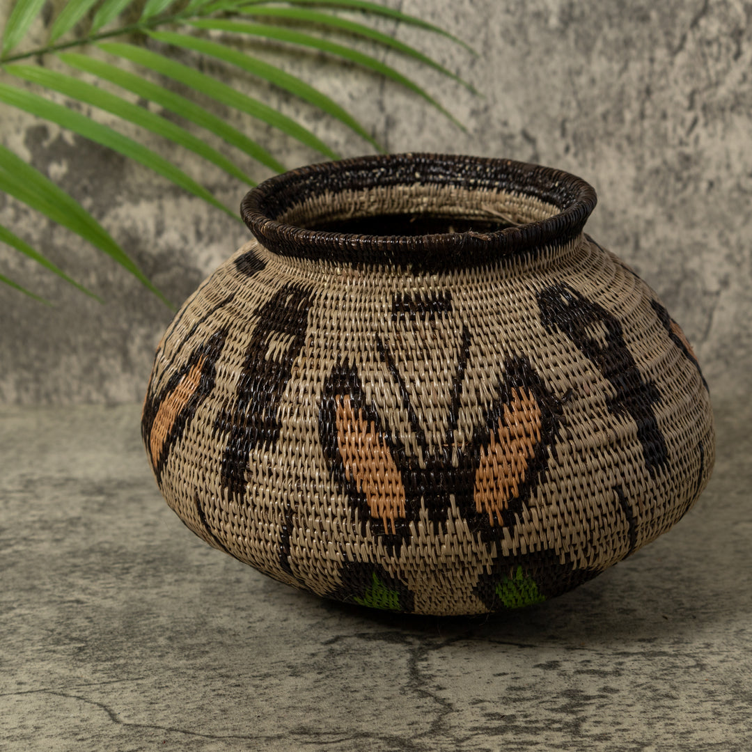 Birds And Butterflies Rainforest Basket