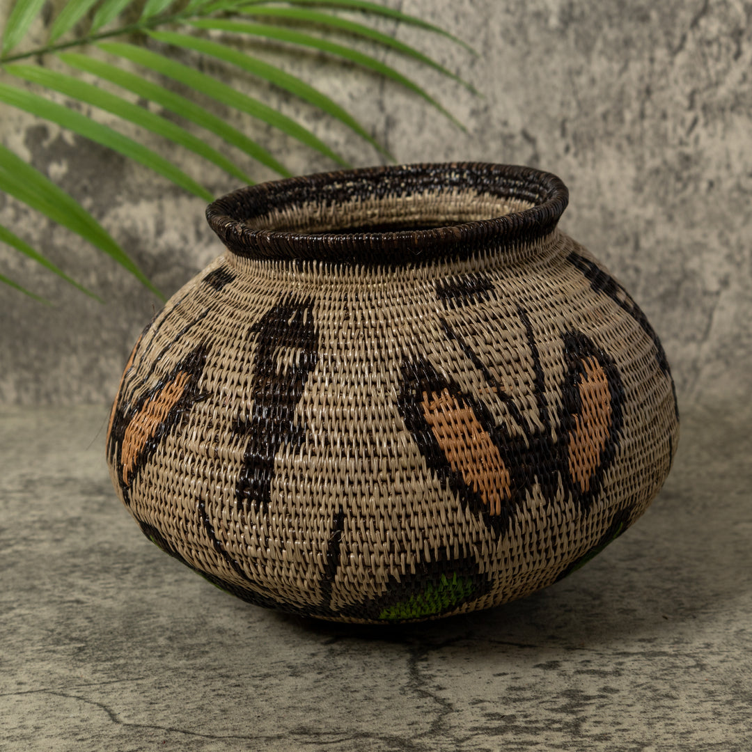 Birds And Butterflies Rainforest Basket