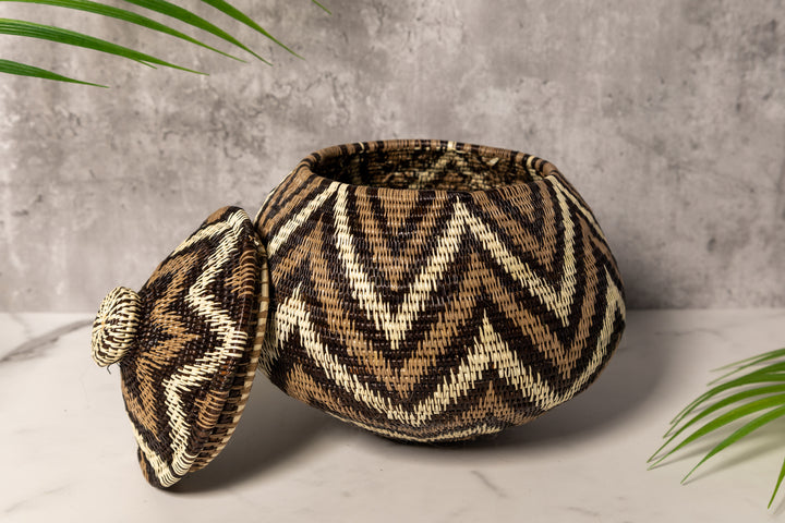 Angry Seas Rainforest Basket With Top