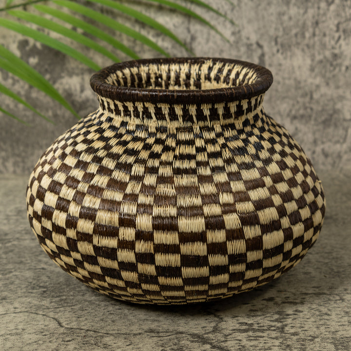 Checkerboard Rainforest Basket