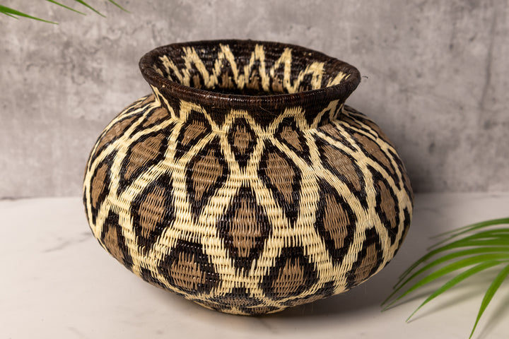 Diamond Netting Rainforest Basket