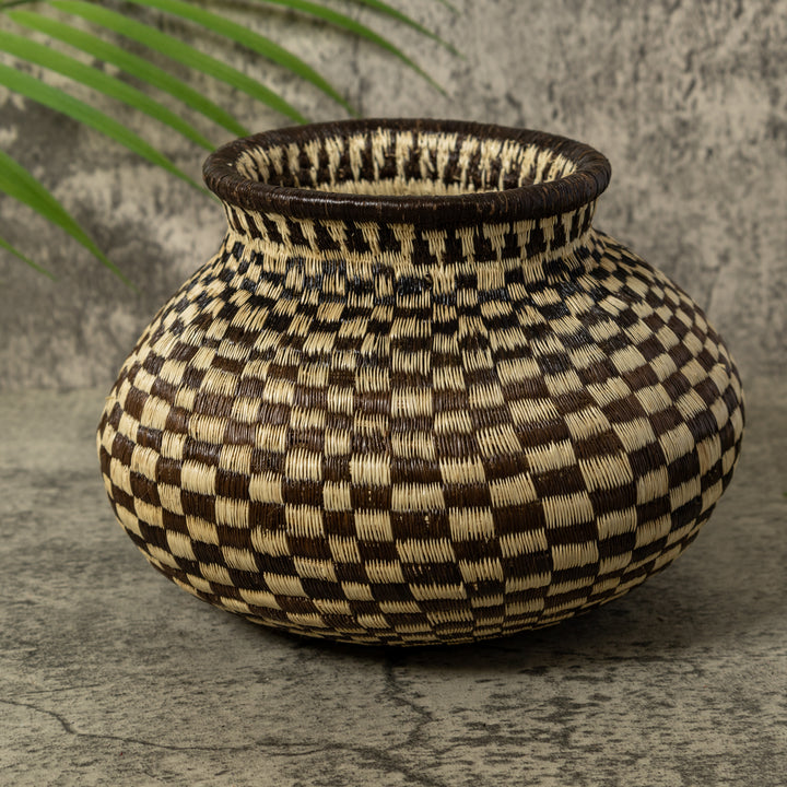 Checkerboard Rainforest Basket