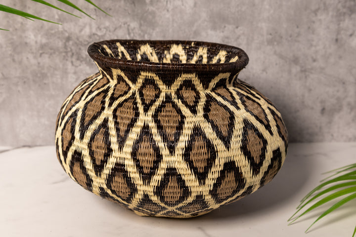 Diamond Netting Rainforest Basket