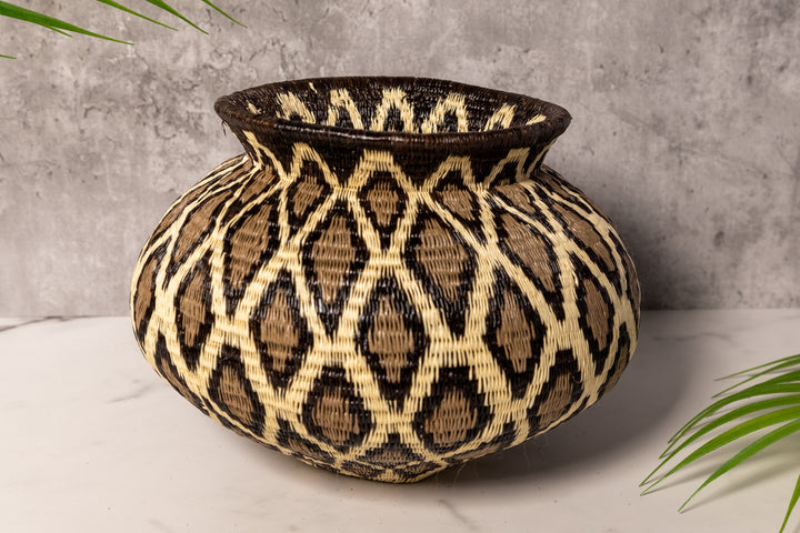 Diamond Netting Rainforest Basket