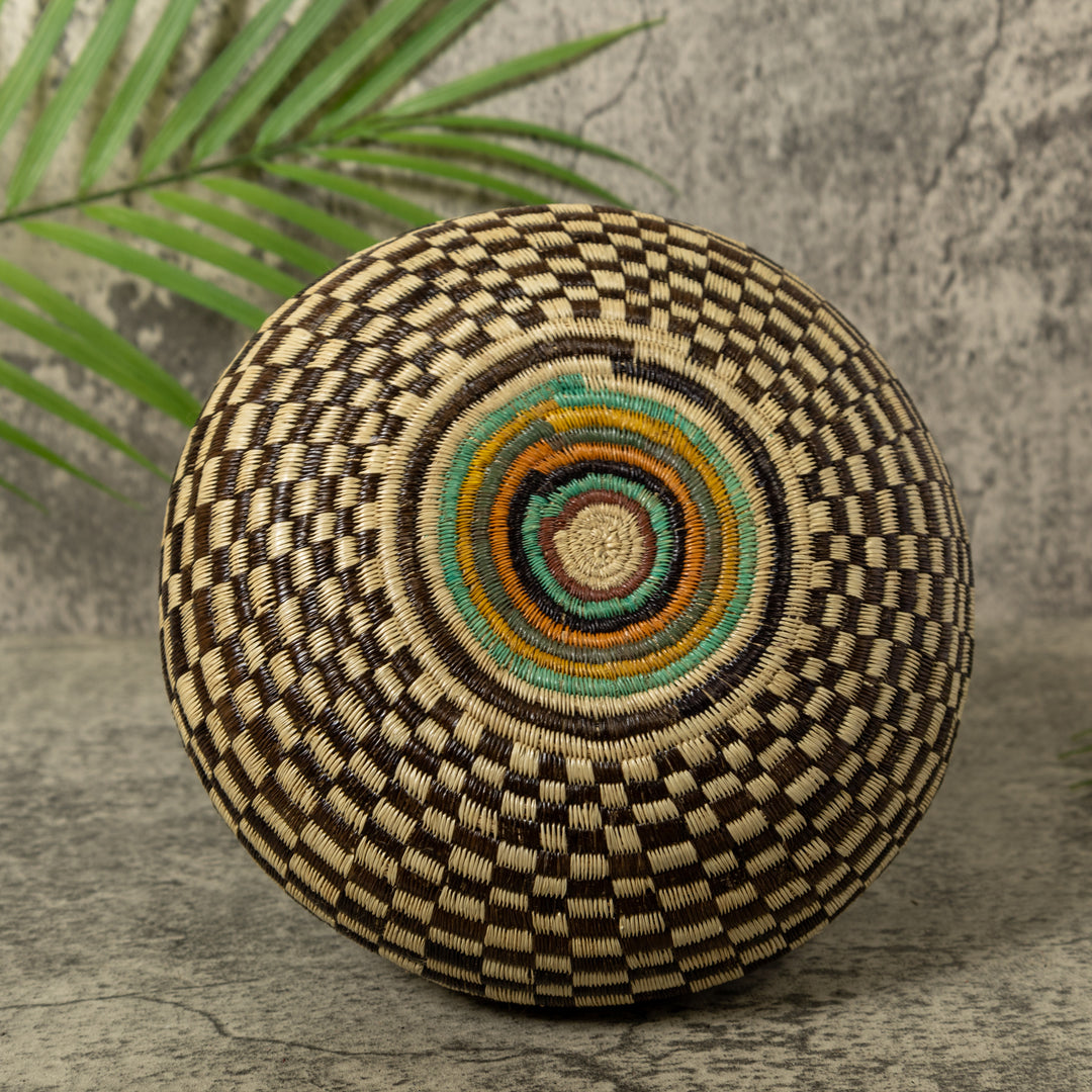 Checkerboard Rainforest Basket