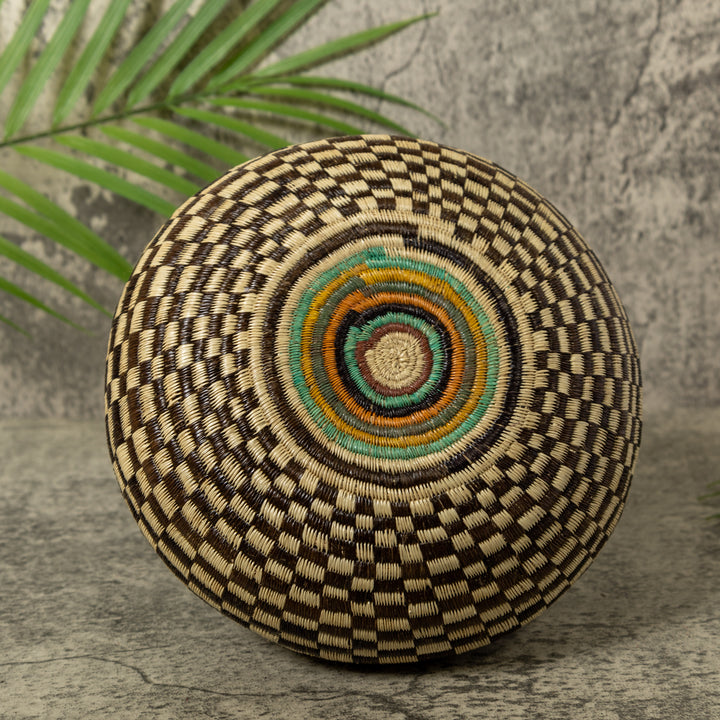 Checkerboard Rainforest Basket