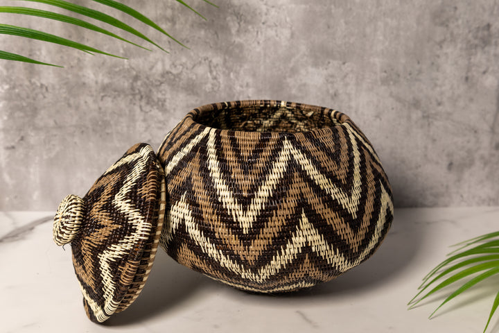 Angry Seas Rainforest Basket With Top