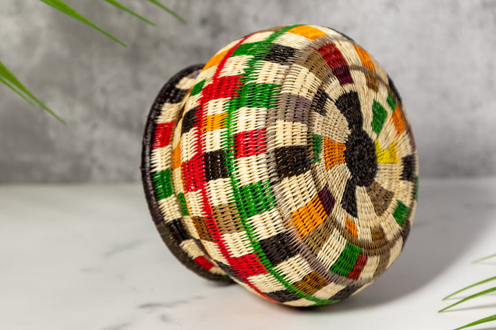 Rainbow Colors Rainforest Basket