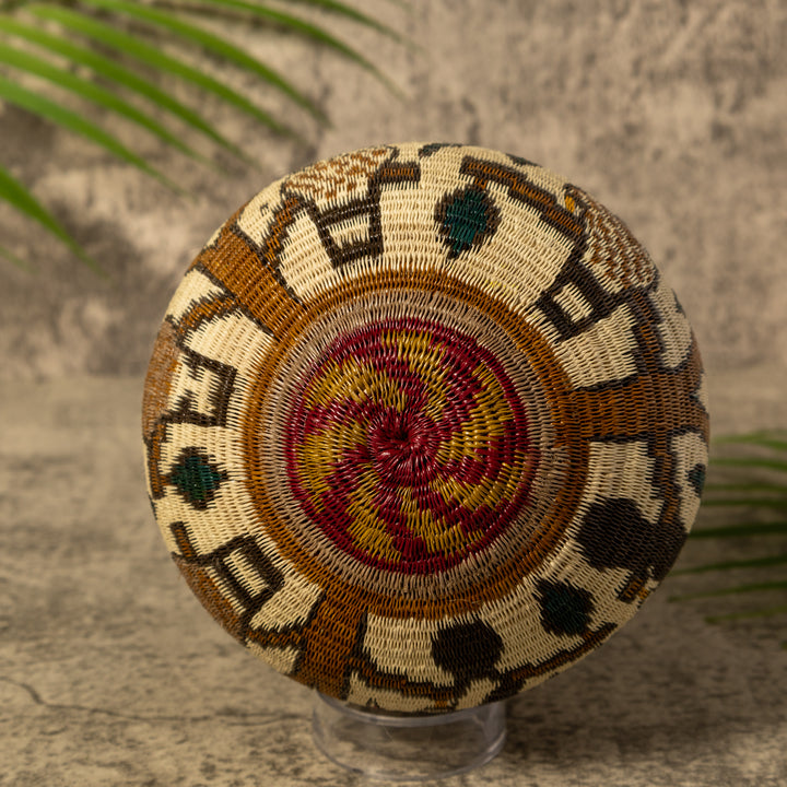Owl Whimsy Rainforest Basket