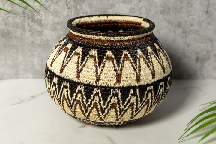 Southwest Design Woven Basket