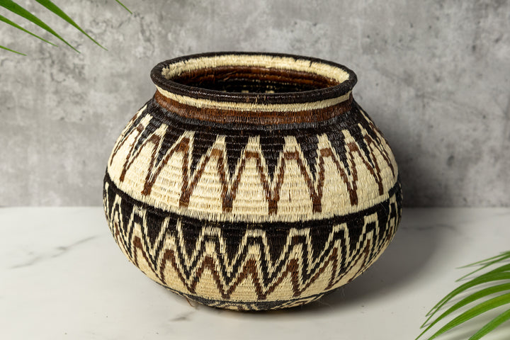 Southwest Design Woven Basket