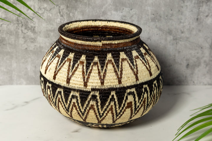 Southwest Design Woven Basket