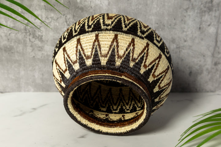 Southwest Design Woven Basket
