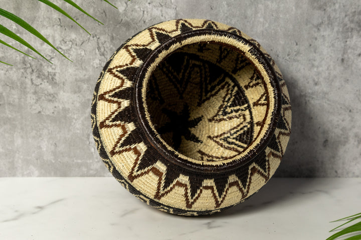 Southwest Design Woven Basket