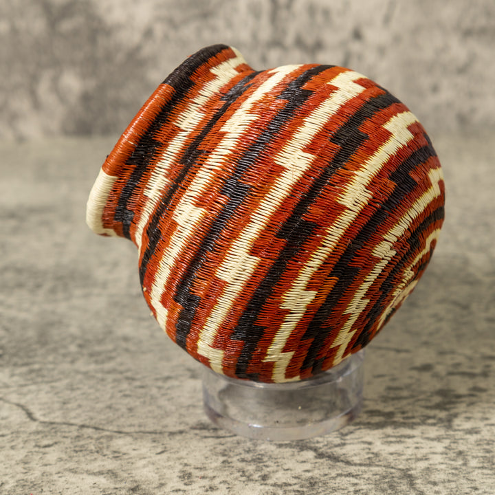 Orange Spiral Spark Rainforest Basket