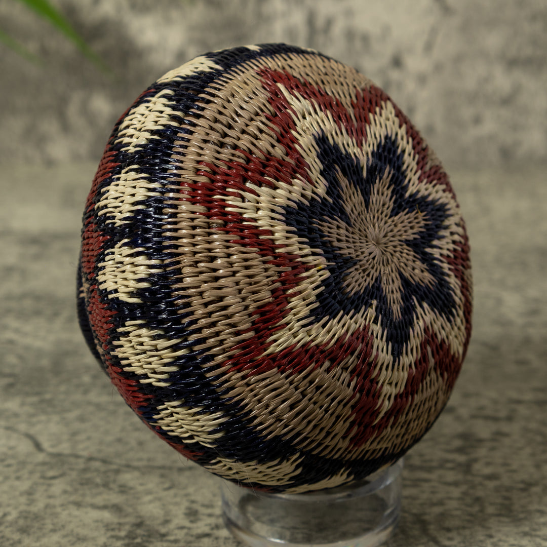 Dark Red And Gray Jungle Euphoria Rainforest Basket