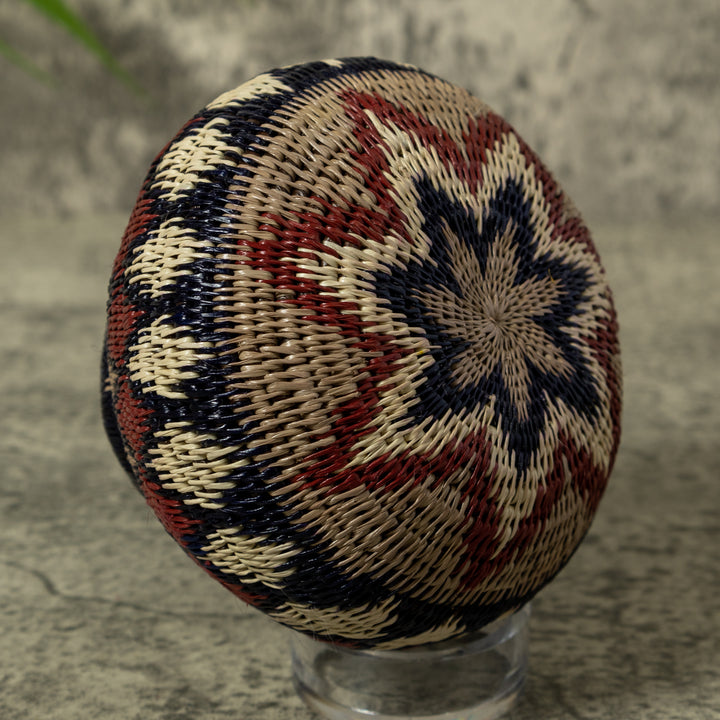 Dark Red And Gray Jungle Euphoria Rainforest Basket
