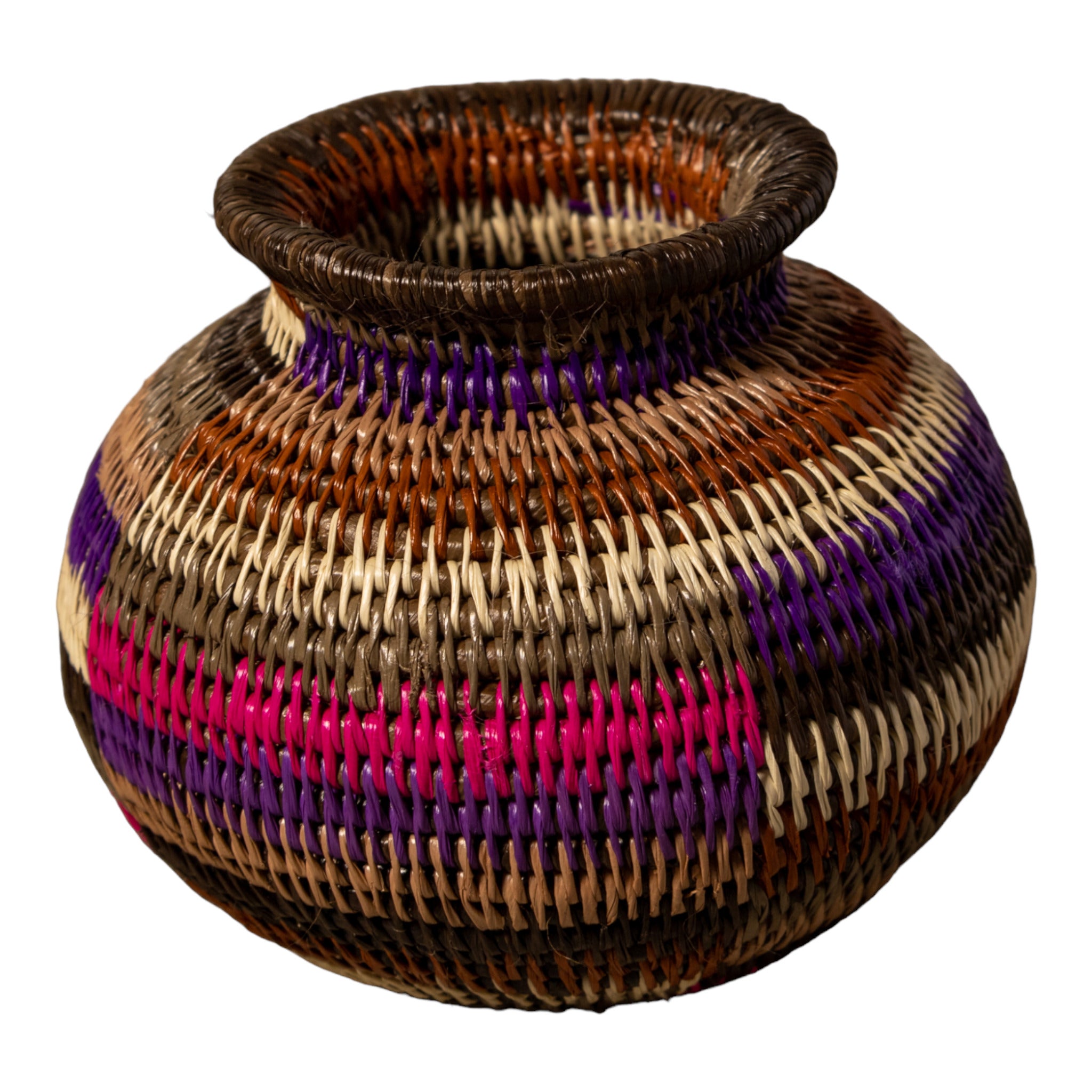 Purple Amazonian Aura Rainforest Basket