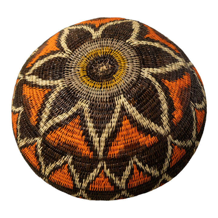 Orange Fish Net Rainforest Basket