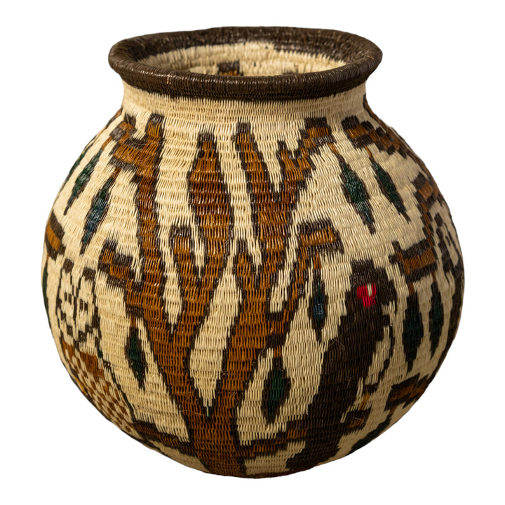 Owl Whimsy Rainforest Basket
