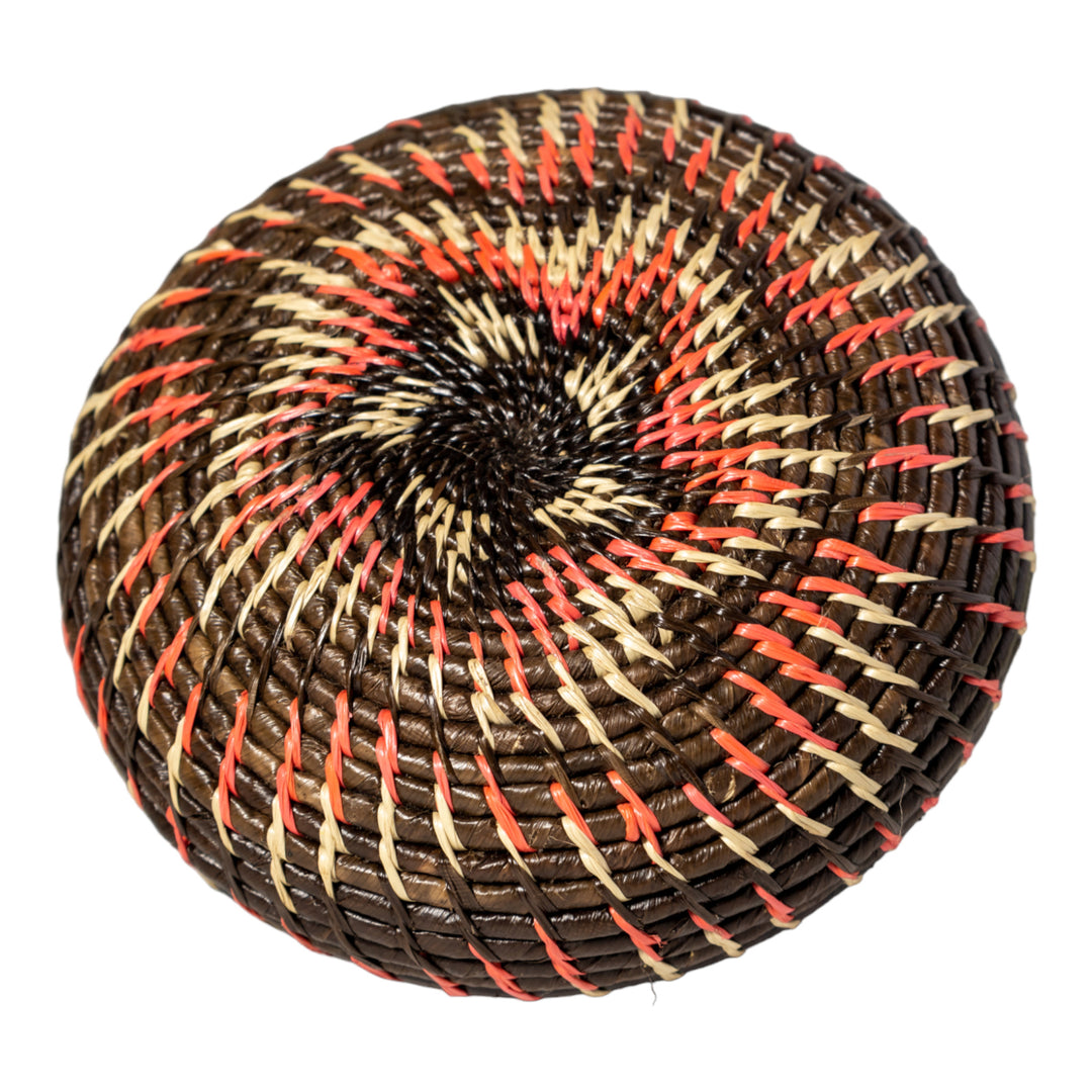 Halloween Woven Basket With Top