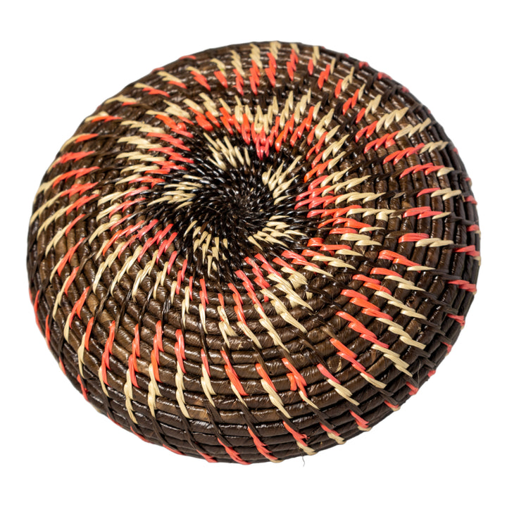 Halloween Woven Basket With Top