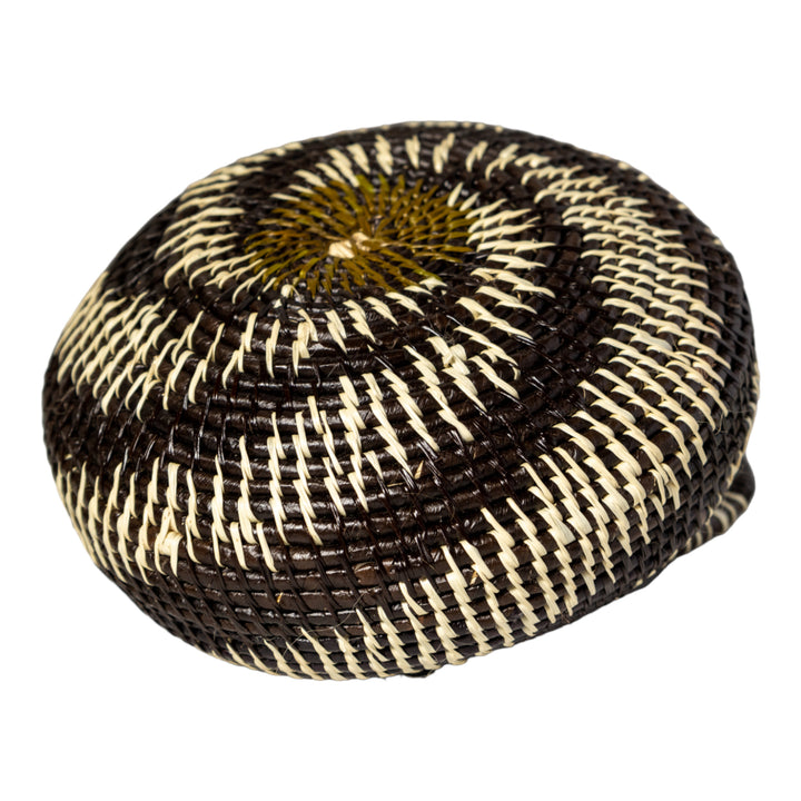 Jungle Fusion Spiral Basket With Top