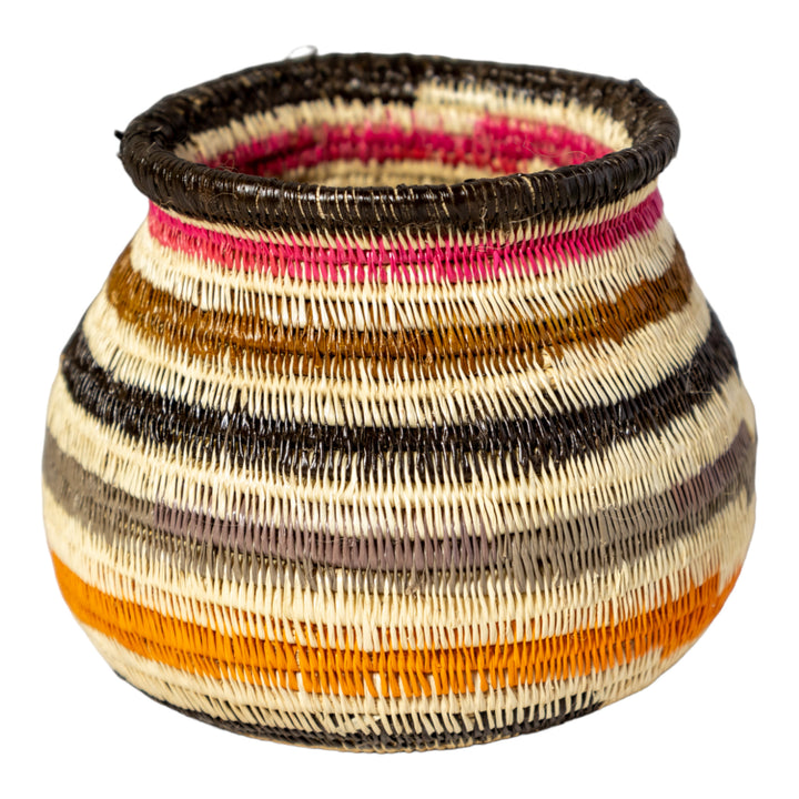Multi-Color Ring Design Rainforest Basket