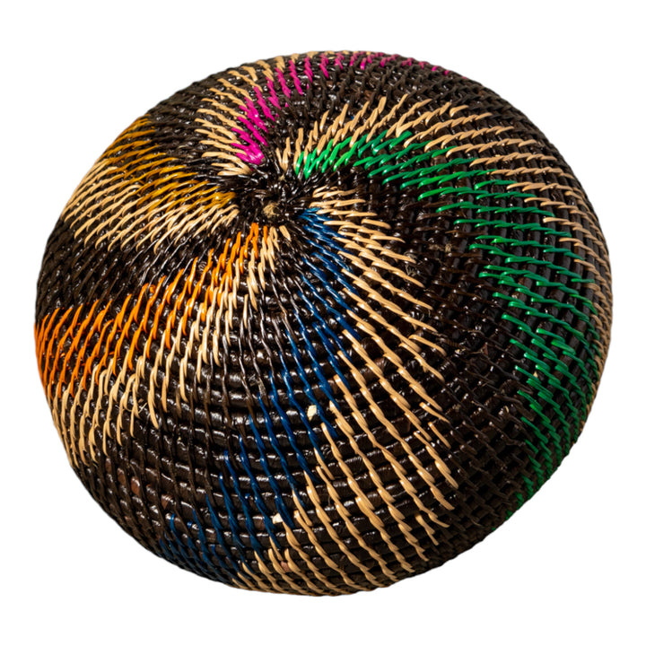 Jungle Mystic Woven Basket With Top