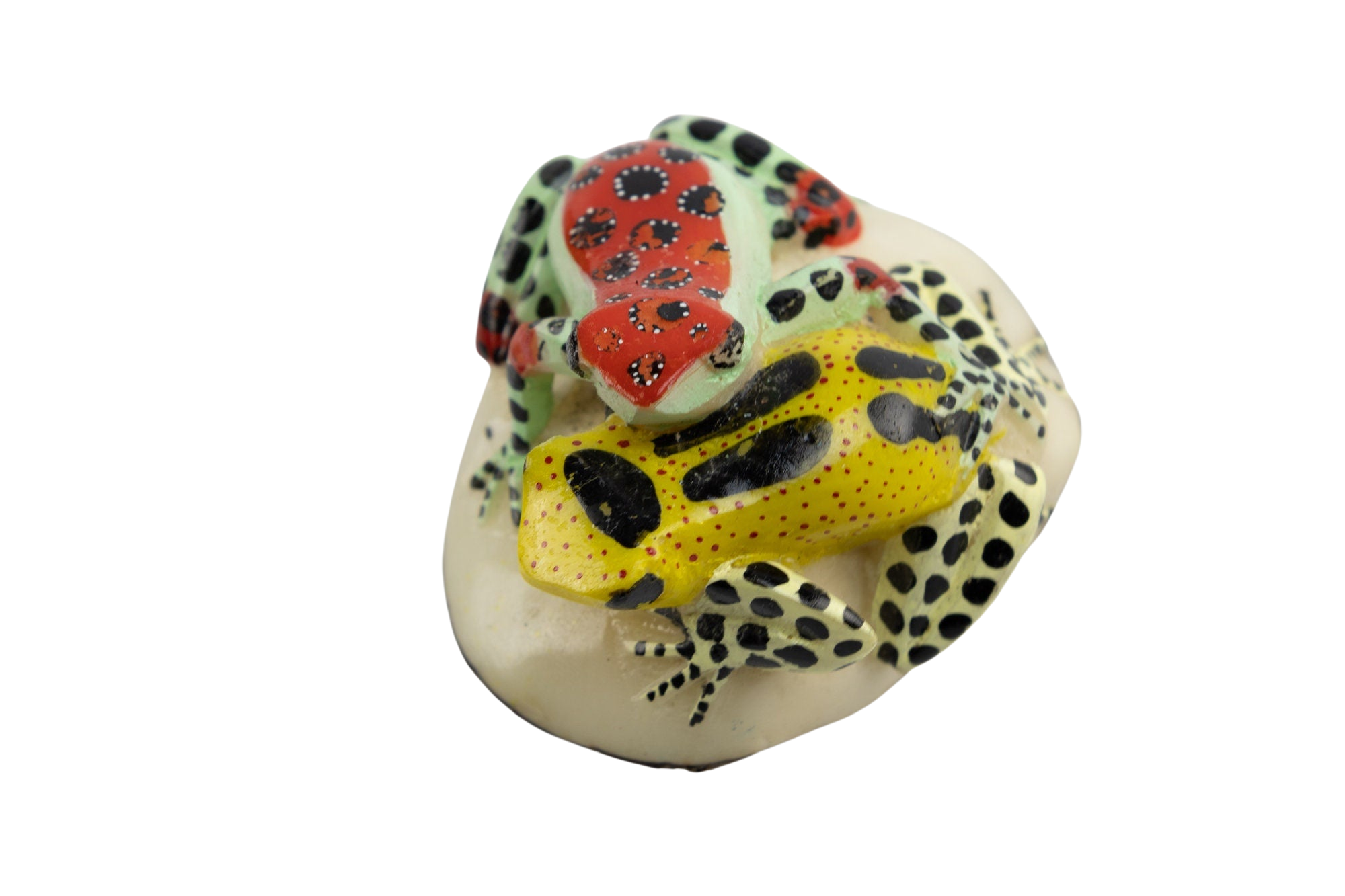 Hand Carved Tagua Nut Frog