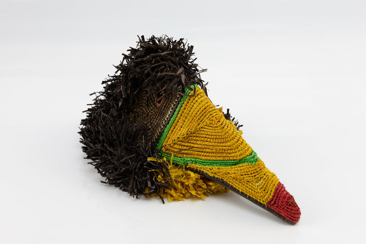 Hand Woven Toucan Bird Mask